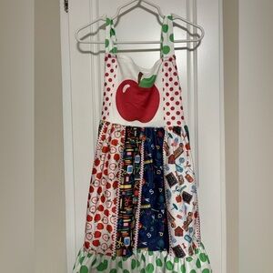 Girls dress school days size 3/4 spring summer